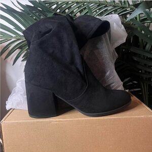 Thigh-High Black Women's Boots